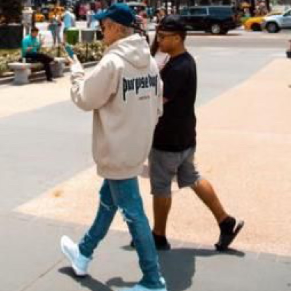 Justin Bieber XO Barney’s New York Purpose Tour Capsule Light Tan/Cream Hoodie